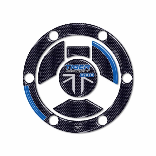 Pegatina 3D Proteccion tapon deposito compatible Triumph Tiger 800 Sport 2025 2