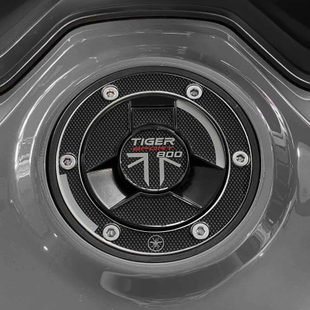 Pegatina 3D Proteccion tapon deposito compatible Triumph Tiger 800 Sport 2025