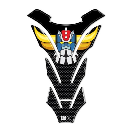 Adhesivo 3D Ufo Robot Goldrake Grendizer Protector depósito moto