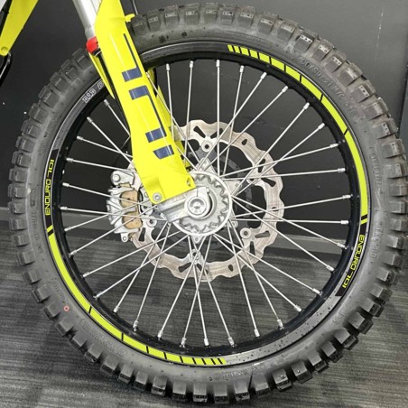 Tiras adhesivas para llantas de moto compatibles con Husqvarna Enduro 701