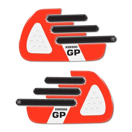 Adesivi 3D Protezioni Laterali Serbatoio compatibili con Yamaha XSR900 GP 2025
