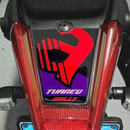 Pegatina 3D protector de cola de moto compatible con Aprilia Tuareg Rally 660