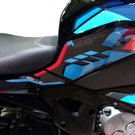 Pegatinas Protectores laterales de depósito de moto compatibles con BMW M 1000 XR 2023-25
