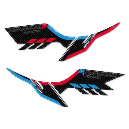 Pegatinas Protectores laterales de depósito de moto compatibles con BMW M 1000 XR 2023-25