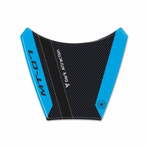 Pegatina 3D protector de llave de encendido de moto compatible con Yamaha MT-07 2025 2