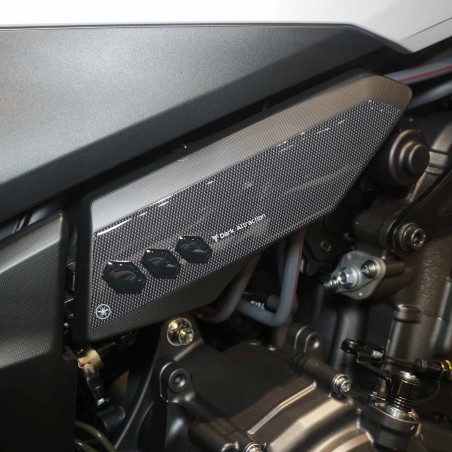 3D Aufkleber Motorrad Seite Sitzschützer kompatibel mit Yamaha MT-07 2025
