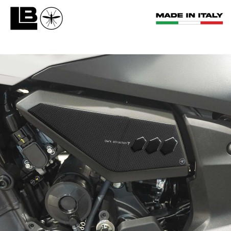 Pegatinas 3D Protectores laterales de asiento de moto compatibles con Yamaha MT-07 2025