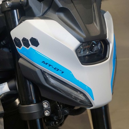 3D Aufkleber Motorrad Frontschutzbügel kompatibel mit Yamaha MT-07 2025