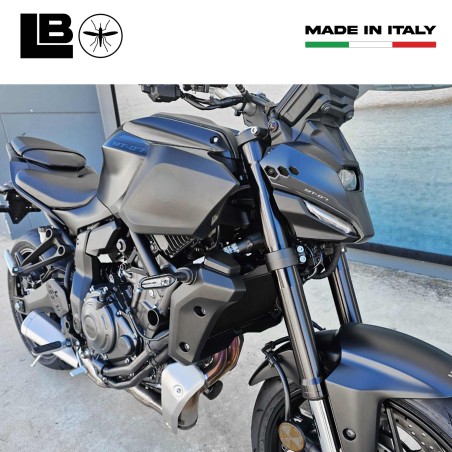 3D Aufkleber Motorrad Frontschutzbügel kompatibel mit Yamaha MT-07 2025
