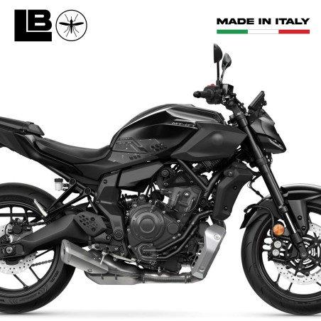Pegatinas 3D Protectores laterales de depósito de moto compatibles con Yamaha MT-07 2025