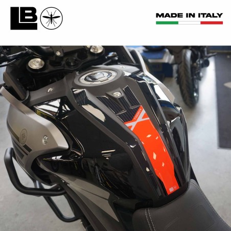 Autocollants 3D Tank Guard compatibles avec Morbidelli T1002VX 2025