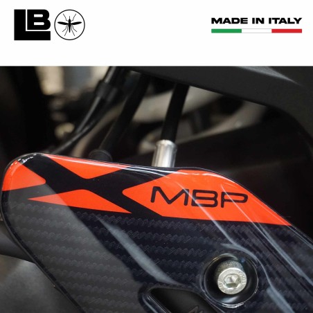 Pegatinas 3D protectores de talón de moto compatibles con Morbidelli T1002VX 2025