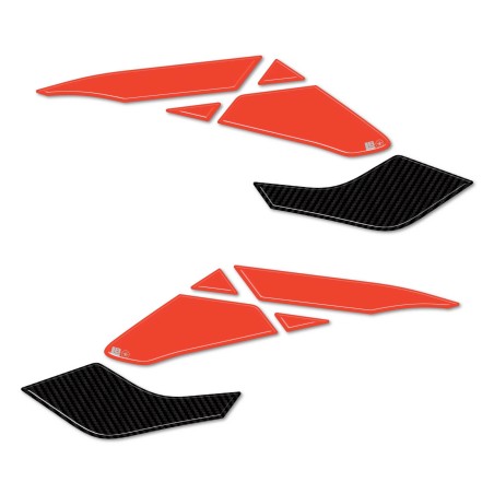 3D Stickers Tank Side Protectors compatible with Morbidelli T1002VX 2025