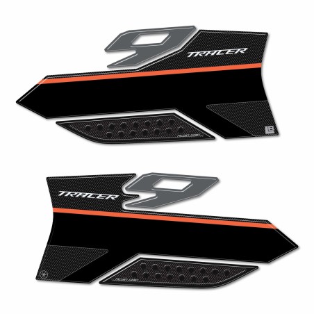 Pegatinas 3D Protectores laterales de depósito compatibles con Yamaha Tracer 9 2025