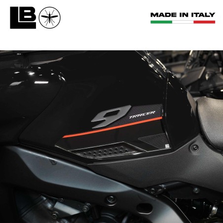 Pegatinas 3D Protectores laterales de depósito compatibles con Yamaha Tracer 9 2025