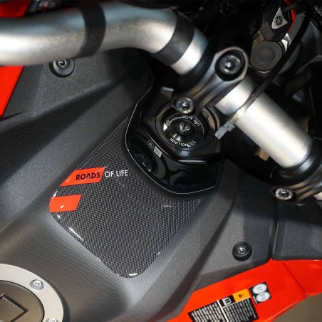 Pegatina 3D Protección zona clave moto compatible con Yamaha Tracer 9 2025