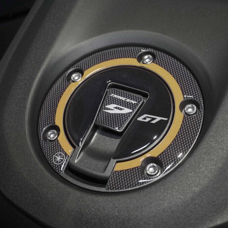 Sticker 3D Keyless Tank Key Cap Moto compatible avec Yamaha Tracer 9 GT 2025