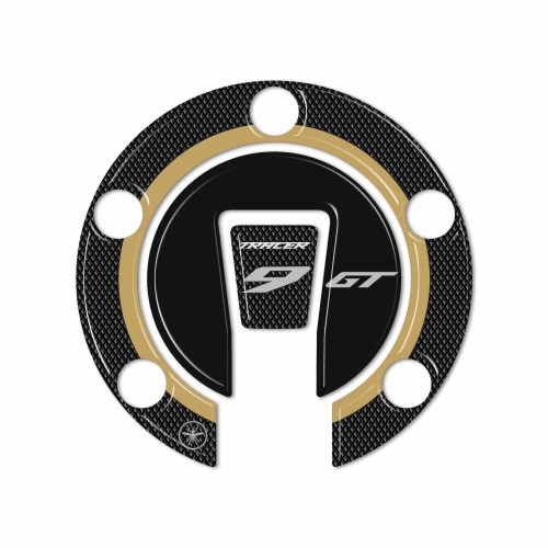 Sticker 3D Keyless Tank Key Cap Motocicleta compatible con Yamaha Tracer 9 GT 2025 2