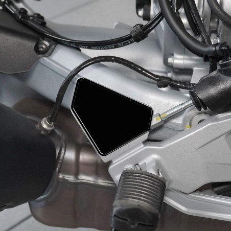 3D Heel pad stickers compatible with Moto Guzzi Stelvio Duecento Tributo