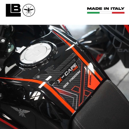 Protector de depósito adhesivo 3D compatible con Moto Morini X-Cape 700 2025