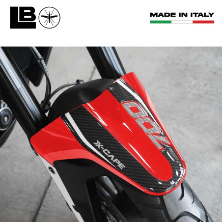 Pegatina de protección de guardabarros 3D compatible con Moto Morini X-Cape 700 2025