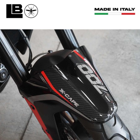 Pegatina de protección de guardabarros 3D compatible con Moto Morini X-Cape 700 2025