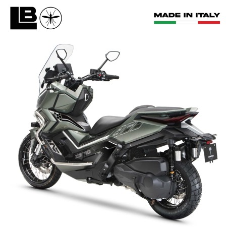 Pegatinas 3D Protectores laterales Scooter compatible con Zontes 368 G 2025