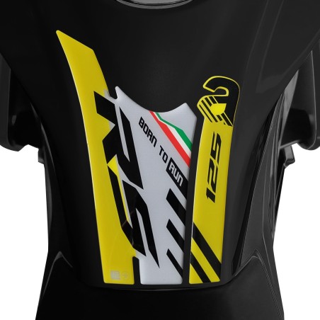 Protector de depósito 3D adhesivo Moto compatible con Aprilia RS 125 2021-25
