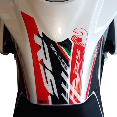 Adhesive 3D Tank Protector Motorcycle compatible with Aprilia RS 125 2021-25
