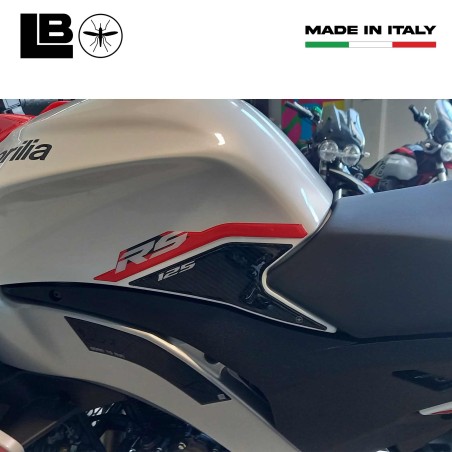 Aufkleber 3D Tank Side Protectors kompatibel mit Aprilia RS 125 2021-25