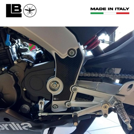 3D Stickers Heel protectors motorbike compatible with Aprilia RS 125 2021-25