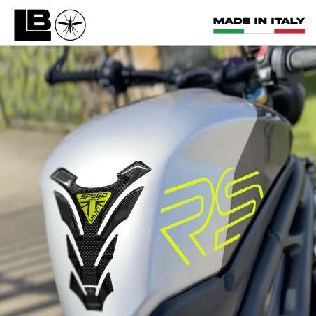 Pegatina 3D protector de depósito de moto compatible con Triumph Speed Triple 1200 RS 2025