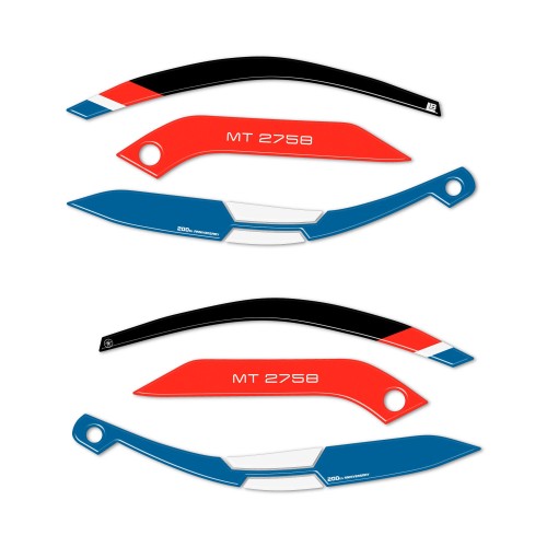 Pegatinas de protección del guardamanos compatibles con Moto Guzzi Stelvio Duecento Tributo 2