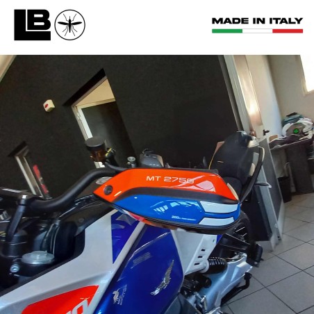 Pegatinas de protección del guardamanos compatibles con Moto Guzzi Stelvio Duecento Tributo