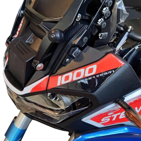 Front Protection Sticker compatible with Moto Guzzi Stelvio Duecento Tributo