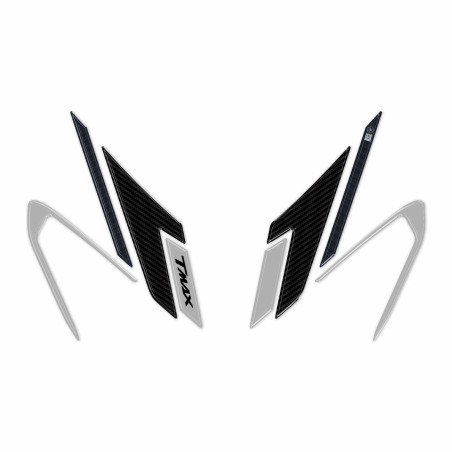 Protección delantera scooter 3D pegatinas de gel compatible con Yamaha Tmax 2025