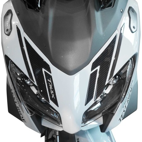 Front protection scooter 3D gel stickers compatible with Yamaha Tmax 2025