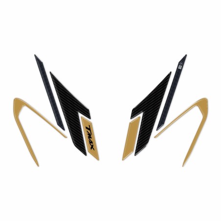 Front protection scooter 3D gel stickers compatible with Yamaha Tmax 2025