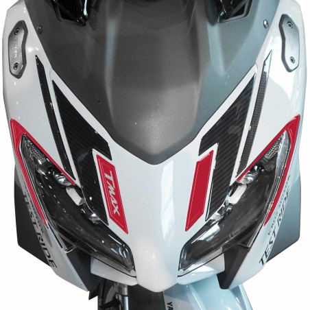 Front protection scooter 3D gel stickers compatible with Yamaha Tmax 2025