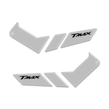 3D gel resin adhesive corner protectors compatible with Yamaha Tmax 2025