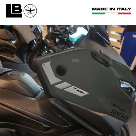 3D gel resin adhesive corner protectors compatible with Yamaha Tmax 2025