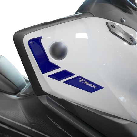 3D gel resin adhesive corner protectors compatible with Yamaha Tmax 2025