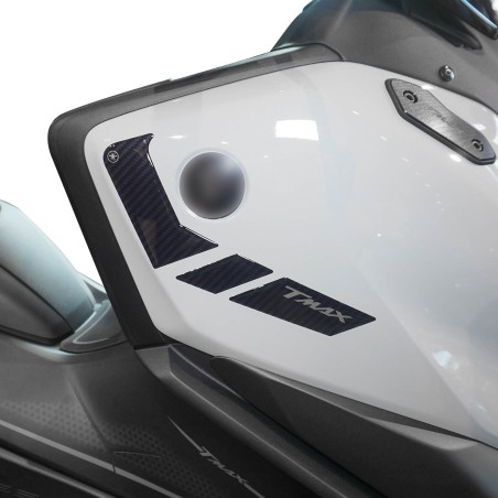 3D gel resin adhesive corner protectors compatible with Yamaha Tmax 2025