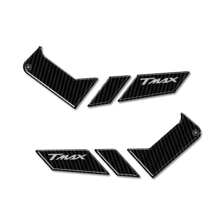 3D gel resin adhesive corner protectors compatible with Yamaha Tmax 2025
