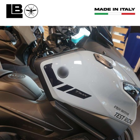 3D gel resin adhesive corner protectors compatible with Yamaha Tmax 2025