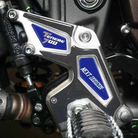 3D gel stickers heel protectors compatible with Yamaha Tenere 700 2025