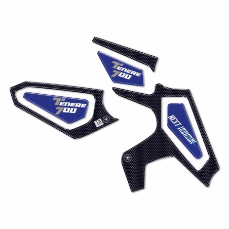 3D gel stickers heel protectors compatible with Yamaha Tenere 700 2025