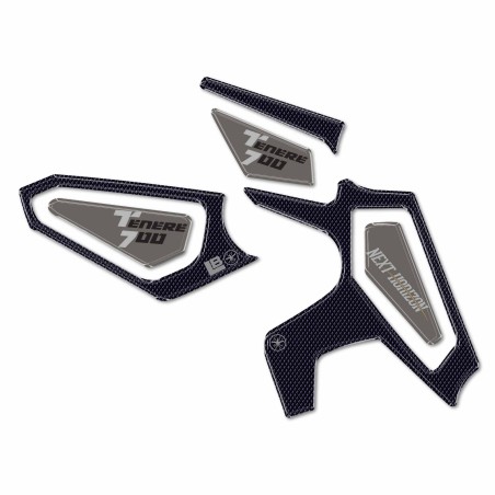Adhesivos 3D protectores de talón compatibles con Yamaha Tenere 700 2025