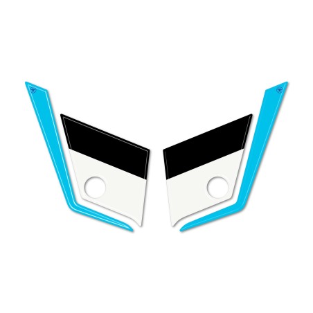 3D gel stickers Fairing guards compatible with Yamaha Tenere 700 2025