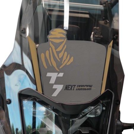 3D Gel sticker Motorcycle windshield protector compatible with Yamaha Tenere 700 2025